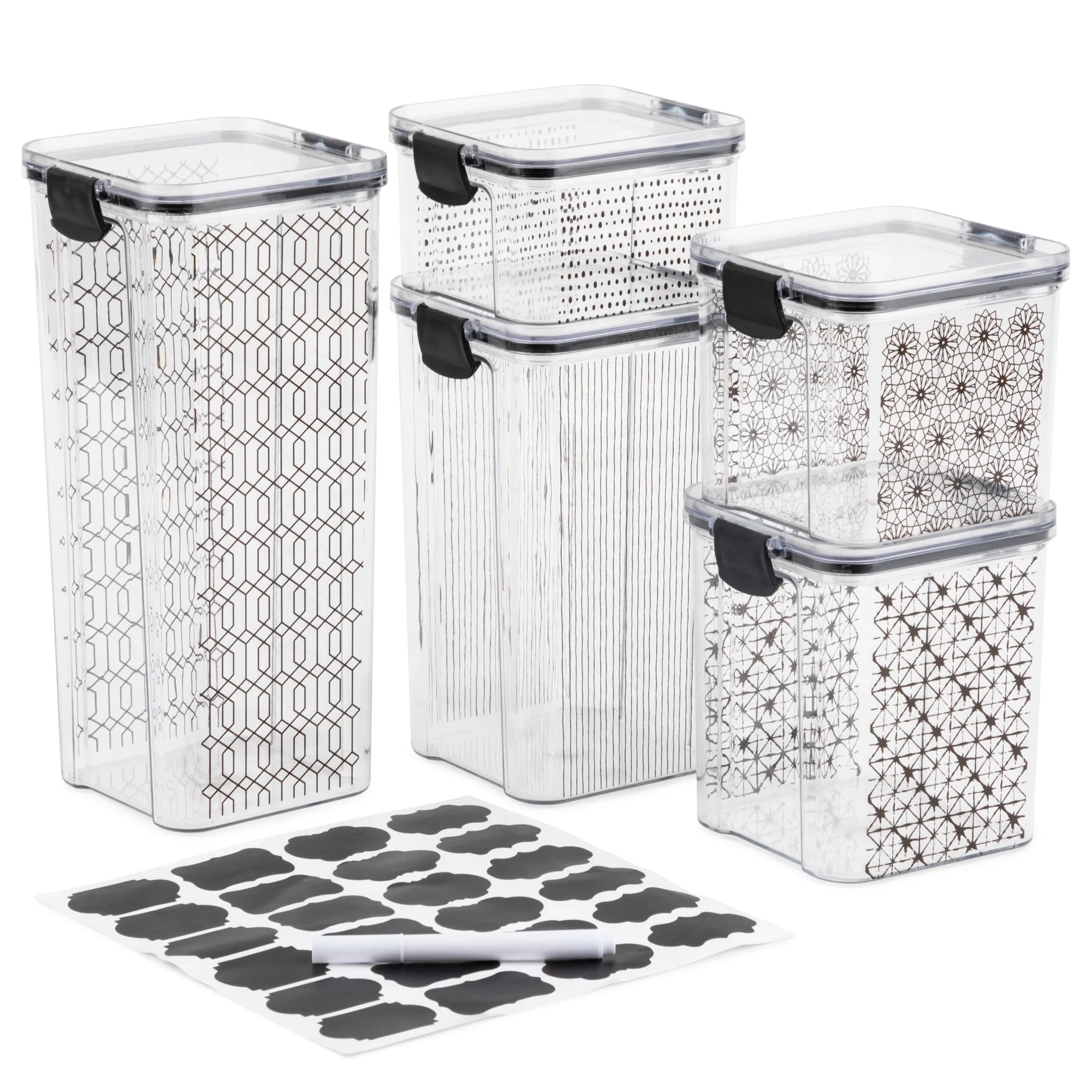 (5PCS) Food Storage Containers Set